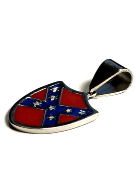 Die Rebel-Flagge Wappen