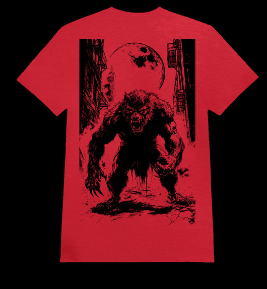 Red Werewolf T-shirt