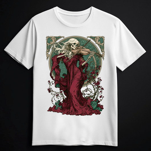 REQUIEM white (T-shirt)