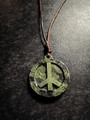Rune of deat, emerald - riipus