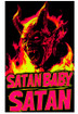 Satan baby Satan sticker