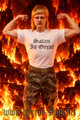 SATAN IS GREAT  White (T-paita)