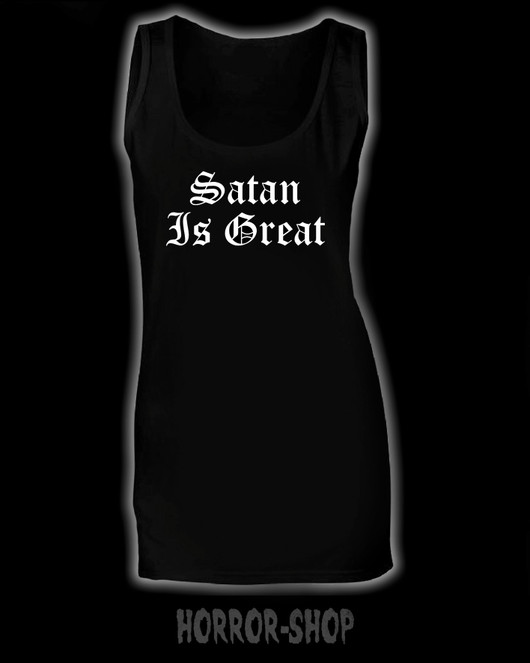 Satan is great dress