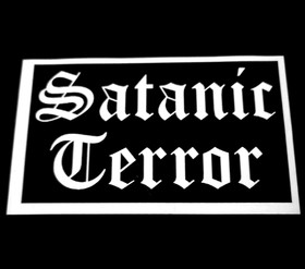 Satanic Terror (sticker)