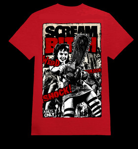 Scream Bitch (red T-shirt)