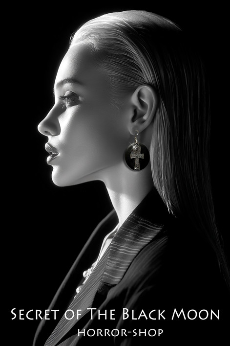 Secret of the Black Moon earrings