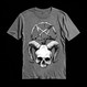 SKULL AND THE PENTAGRAM  grsy (T-shirt)