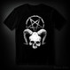 SKULL AND THE PENTAGRAM  (T-shirt)