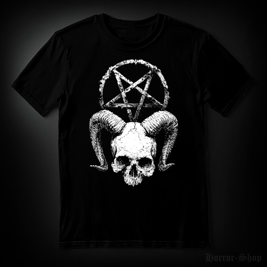 SKULL AND THE PENTAGRAM  (T-shirt)