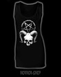 Skull and the pentagram dress