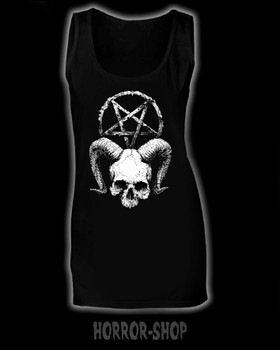 Skull and the pentagram dress