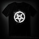 SPLATTER PENTAGRAM black (T-shirt)