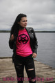 SPLATTER PENTAGRAM pink (T-shirt)