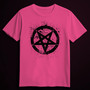 SPLATTER PENTAGRAM pink (T-shirt)