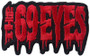 THE 69 EYES Vampire red Logo - Patch