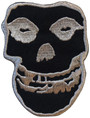 MISFITS Inverted silver skull - Patch