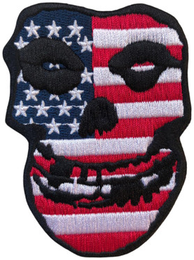 MISFITS USA Skull - Patch