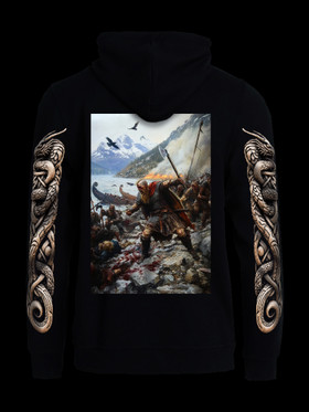 Through blood and fire -huppari vetoketjulla