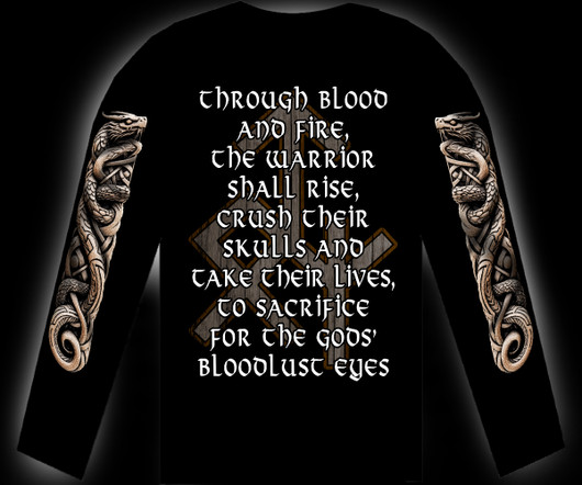 Through blood and fire Long sleeve shirt