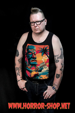 Tiki'n'roll black  (T-shirt)