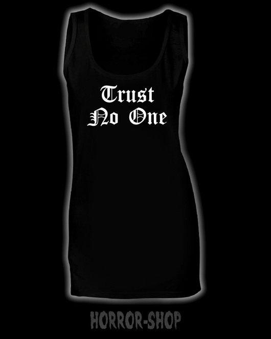 Trust no one dress