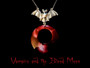 Vampire and the blood moon necklace