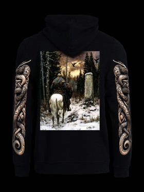 Varangian Oath -Huppari vetoketjulla