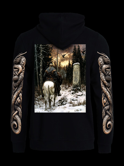 Varangian Oath -hoodie with zipper