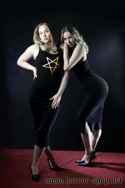 Pentagram long  dress