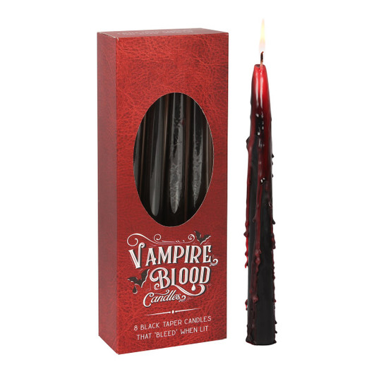 Vampire Blood Taper Candles, Box of 8