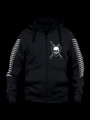 WAR METAL hoodie with zipper