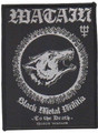 WATAIN Black metal militia - Patch