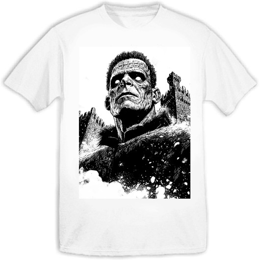 White Monster T-shirt