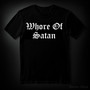 WHORE OF SATAN black  (T-shirt)