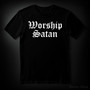 WORSHIP SATAN black  (T-shirt)