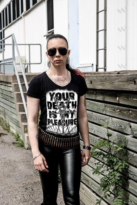 Your death is my pleasure t-shirt