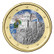 San Marino 1 € 2017 La Césta UNC väritetty