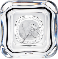 Suomi 20 € 2017 Suomalainen luonto numeroituna lasivitriinissä, Proof