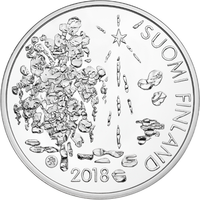 Suomi 20 € 2018 Zacharias Topelius, Proof