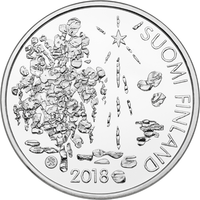 Suomi 10 € 2018 Zacharias Topelius, Proof