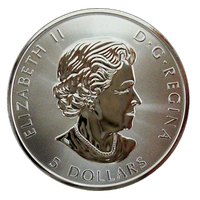 Kanada 5 $ 2017 Kanada 150 vuotta Voyager 1oz Ag