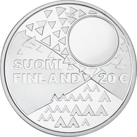 Suomi 20 € 2018 Saamelaiskulttuuri, Proof