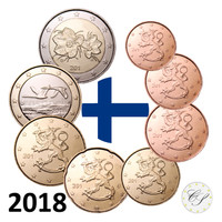 Suomi 1s - 2 € 2018 UNC