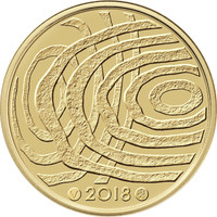 Suomi 100 € 2018 Suomi 100 vuoden kuluttua, numeroitu, Proof