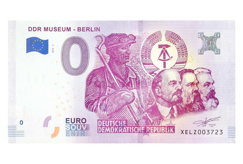 Saksa 0 euro 2018/3 DDR- museo UNC