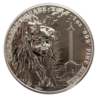 Britannia 2 £ 2018 Trafalgar Square 1oz Ag