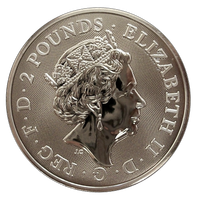 Britannia 2 £ 2018 Trafalgar Square 1oz Ag