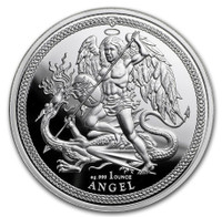 Isle of Man 1 £ 2018 Angel 1 oz Ag