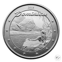 Dominica 1 $ 2018 Nature Isle 1 oz Ag
