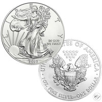Yhdysvallat 1 $ 2019 American Silver Eagle 1oz Ag